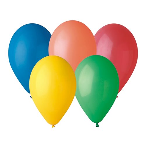 Zestaw balonów pastelowych 10szt.