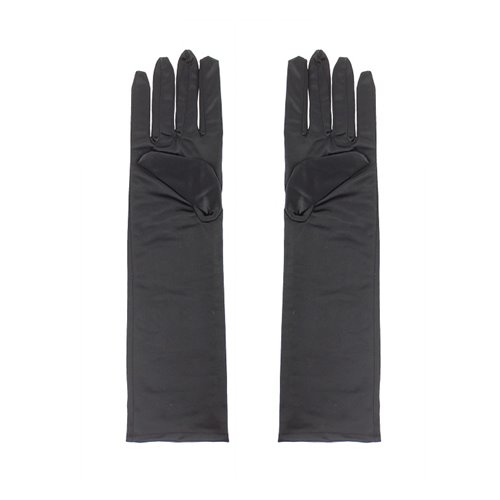 Rękawiczki wieczorowe, długie, czarne