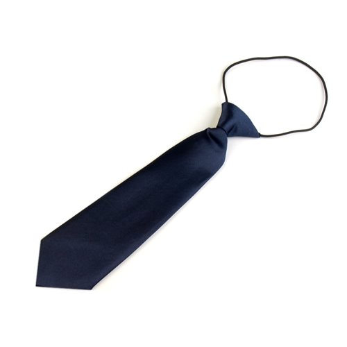 Krawat dziecięcy 7x27cm 1 niebieski paryski